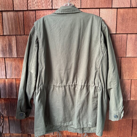 NWT Anthropologie by Pilcro Olive Green Utility/Military Jacket in Women's 1X - Picture 13 of 16